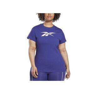 Reebok Plus Size Cotton Graphic Vector T-Shirt